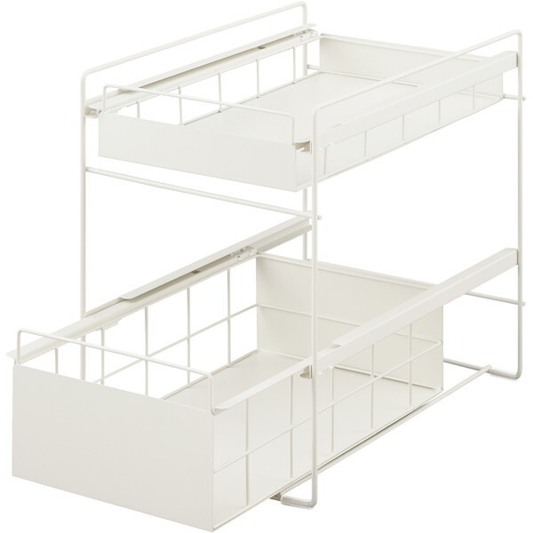 SSR-270 ホワイト シンク下引き出しラック メーカー直送