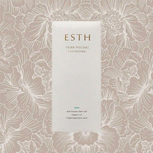 ESTH ハーブピーリングクレンジング 120g AHA 成分 配合 クレンジング 洗顔 美容液 など 1本5役 エステ級の クレンジング で 剥きたて 艶肌へ