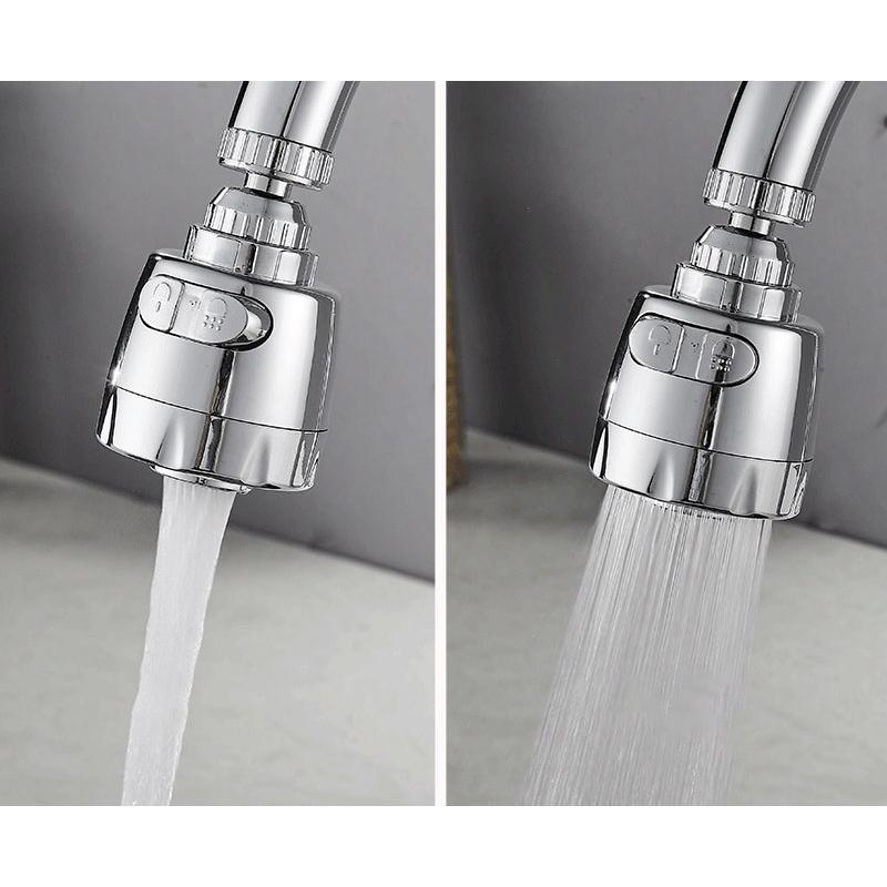 团购8件套キッチンシャワーヘッド 蛇口シャワー 蛇口に取り付けるだけ 節水 ノズル 首振り 2つモード 台所 360度回転 切り替え 流し 水道 水栓
