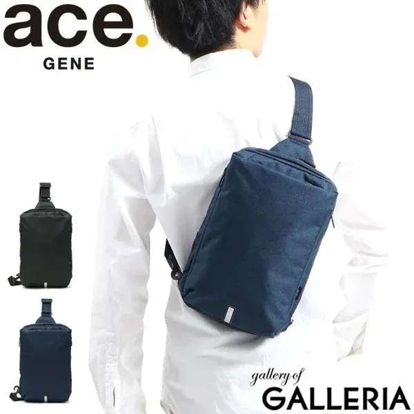 5年保証 ボディバッグ ace.GENE バッグ HANSREE-SD ハンスリーSD ショルダーバッグ B5 撥水 通勤 ビジネス ブランド メンズ 62883