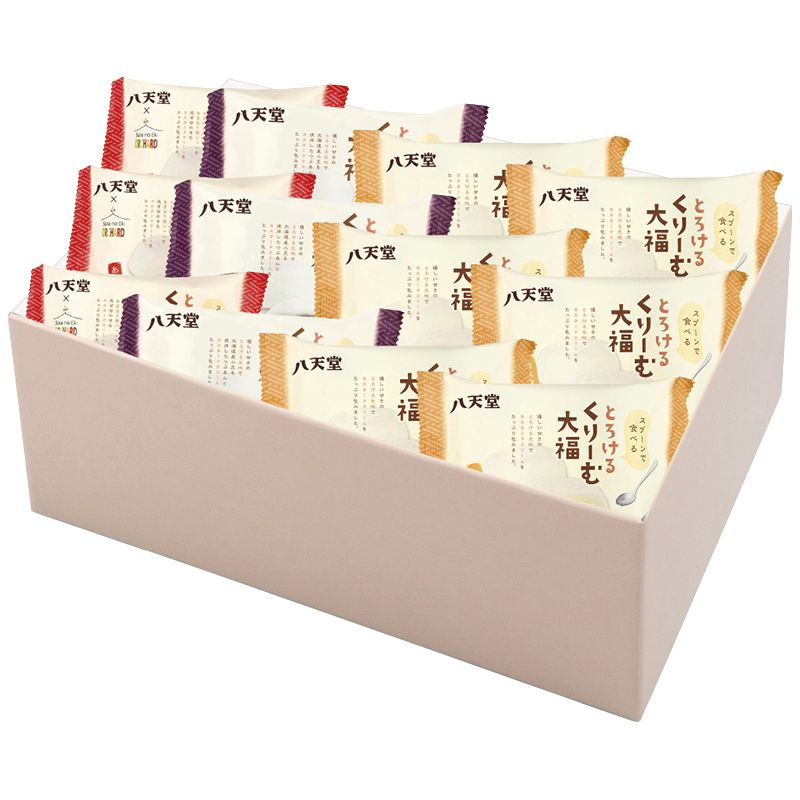 とろけるくりーむ大福3種12個詰合せ 5,054円