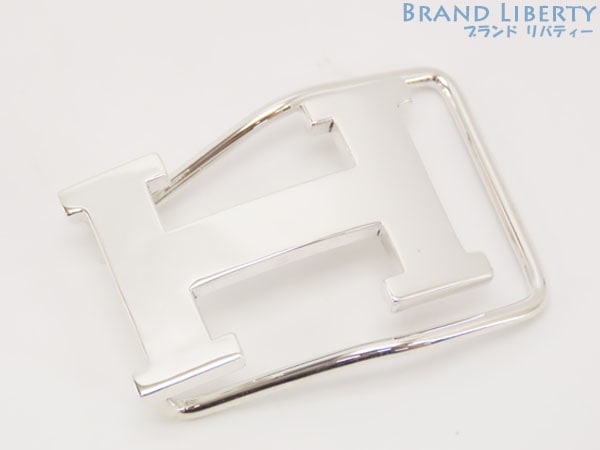 新品仕上げエルメスコンスタンスHモチーフシルバーマネークリップ財布シルバー925AG925