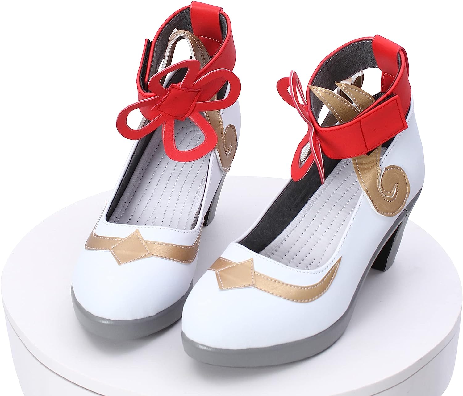 コスプレウィッグ 甘雨 シューズ 靴 原神Project Genshin Impact 原神 げんしん ロング かつら 耐熱 長髪 耐熱 文化祭 小物 変身