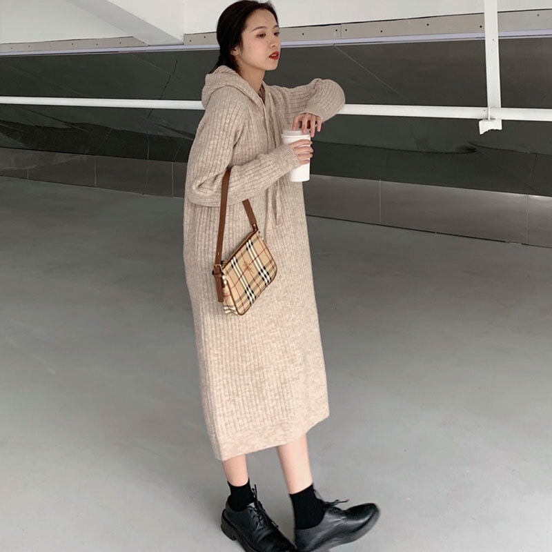 新作 秋冬 レディース 春夏 ワンピース 部屋着 ロング ロング丈 9分丈 袖あり 長袖 フレア