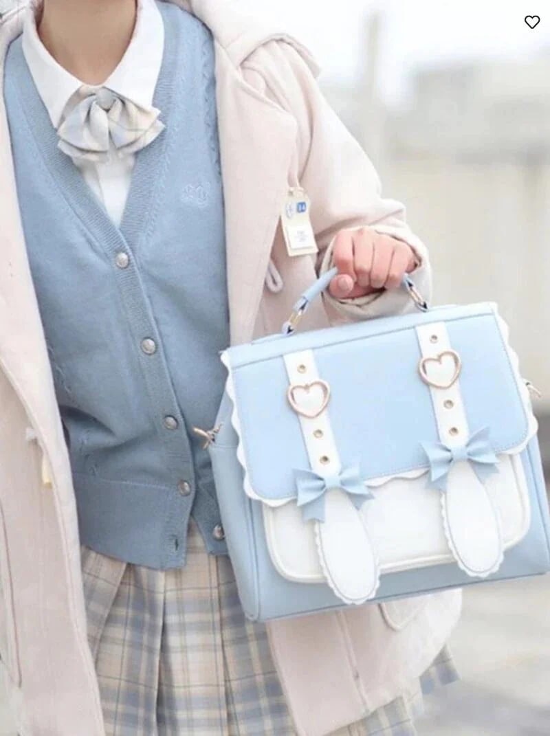 うさ耳リボンハートリングバッグ3WAY 4,797円