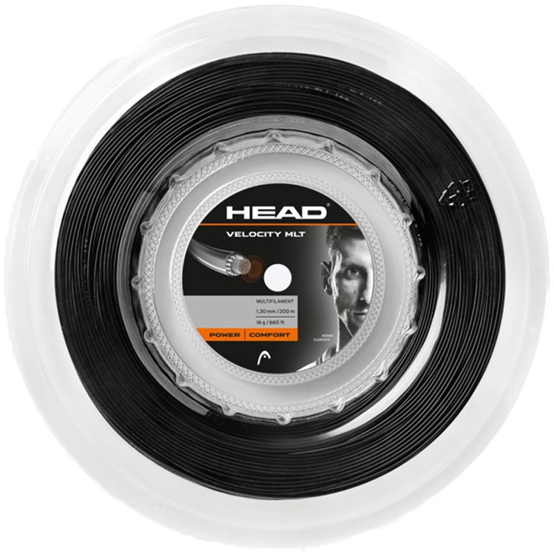 head(ヘッド) VELOCITY MLT(REEL) テニス 硬式 ガツト (281414-bk)