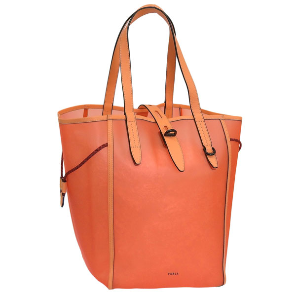 フルラ バッグ レディース トートバッグ アウトレット オレンジ ネット FURLA NET-TOTE L BAG BZO5FUABX0919AS000 A4対応