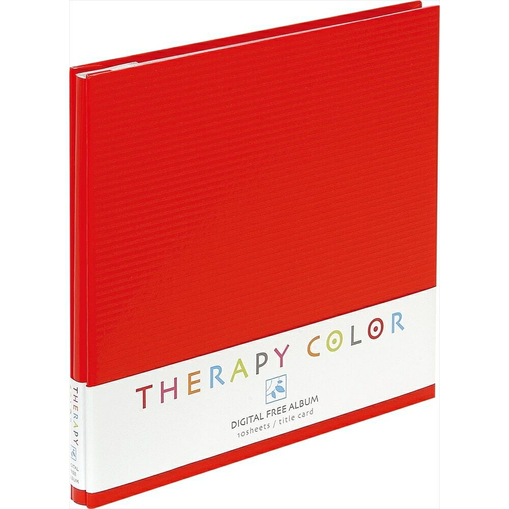 （まとめ買い）セラピーカラー フエルアルバム デミ プラコート台紙 エナジーレッド TCAF-DF/N-ER [x3]