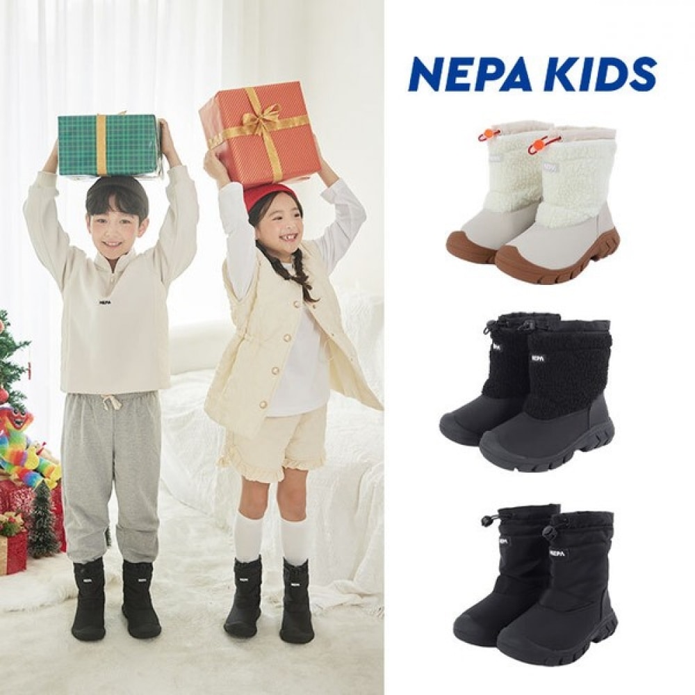 (ネパキッズ) ネパキッズフリース防寒パッド付きブーツ KJGEC30 3種類の中から1つお選びください