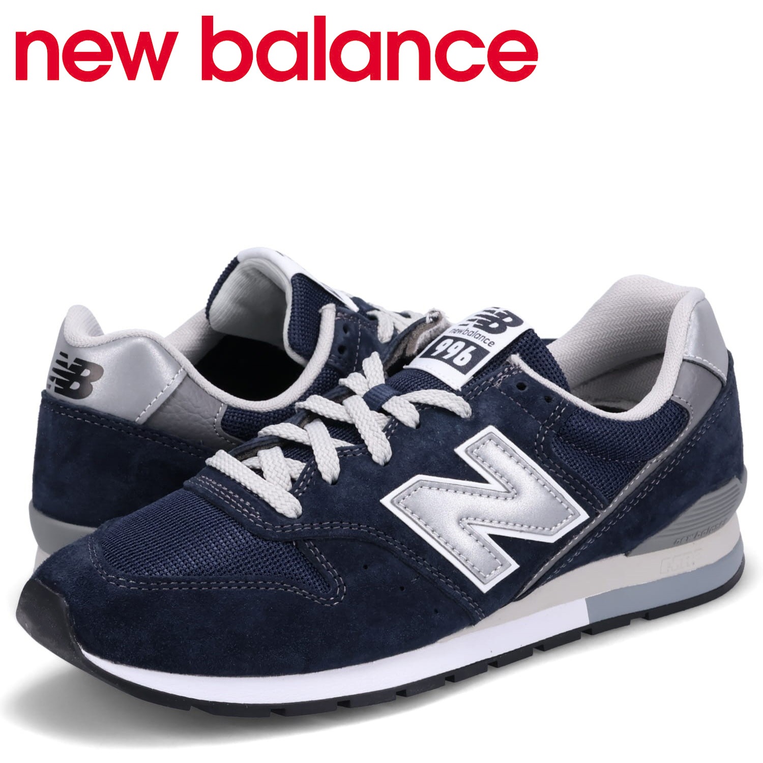996 スニーカー メンズ Dワイズ ネイビー CM996NV2