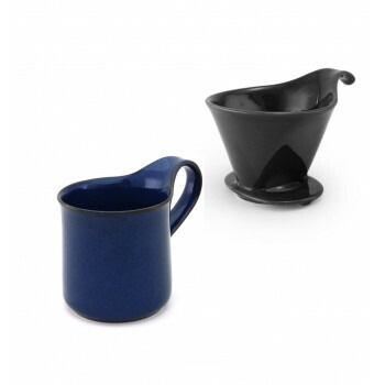 ZERO JAPAN（ゼロジャパン） ドリッパー＆カフェマグセット ドリッパートレイ付 DMZ-16 BK/JB