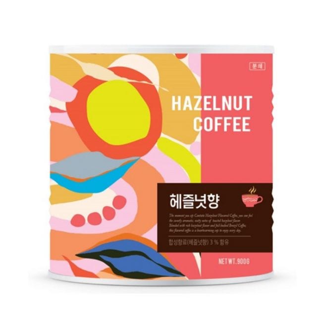 カンタータ/ ヘーゼルナッツの香り コーヒー豆(粉砕)粉砕 900g 1個