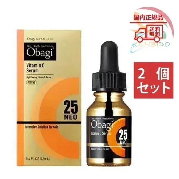 ロート製薬 Obagi オバジ オバジC25セラム ネオ 12ml （美容液）2個セット　国内正規品