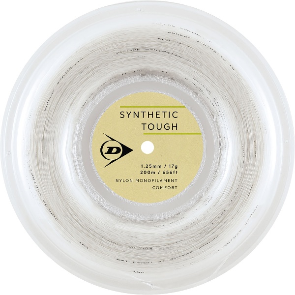 DUNLOP ダンロップ SYNTHETIC TOUGH ロール テニス 硬式ガット DSTA22001-250