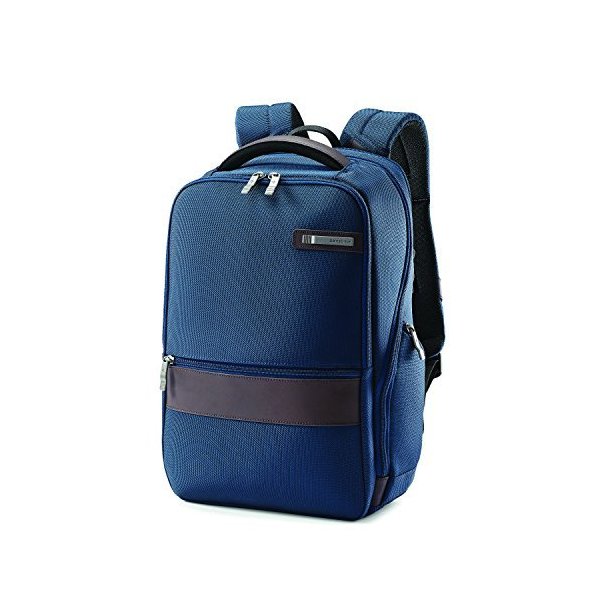 Samsonite Kombi Business Backpack， Legion Blue， 17.5 x 12 x 7-Inch 並行輸入品