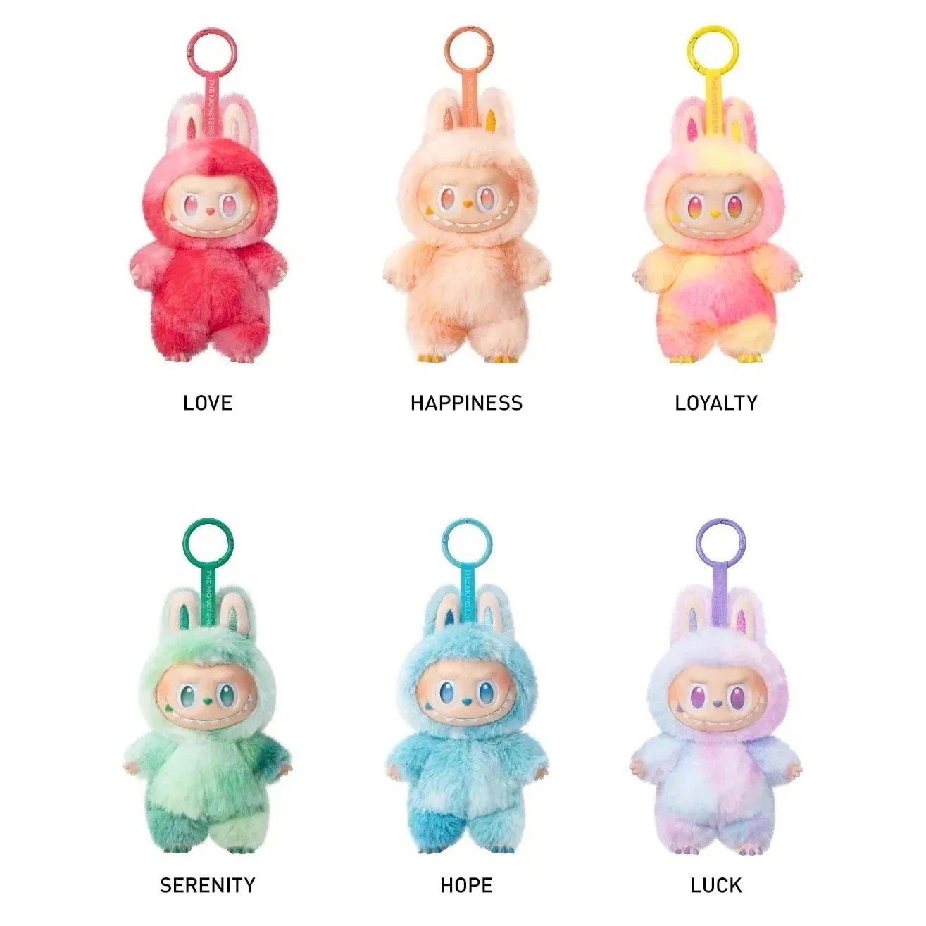 【公式正規品 POPMART正規品保証】福袋/THE MONSTERS らぶぶぬいぐるみ/キーホルダー/ぬいぐるみ/ポップマート/フィギュア/ギフト/らふぶ 本体/ストラップ