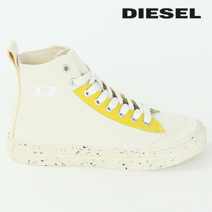 【EUR35/22.5cm】 ミドルカットスニーカー 靴 レディース S-ATHOS MID W オーガニックコットンキャンバス レースアップ die-l-k-f4-ka8