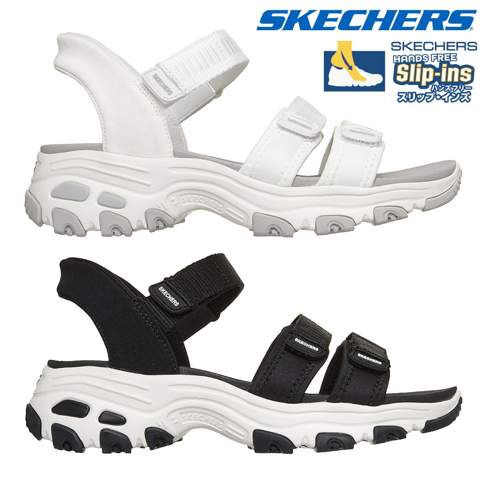 スケッチャーズ サンダル レディース スリップインズ ディーライツ クラシック キャッチ 163651 SKECHERS 2026春夏