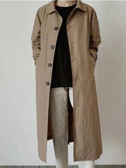 秋冬秋/新作/カーキ/コート/トレンチコート/レディース/気質/ファッション/ミディアム丈/膝/ロングコート マウンテンパーカー