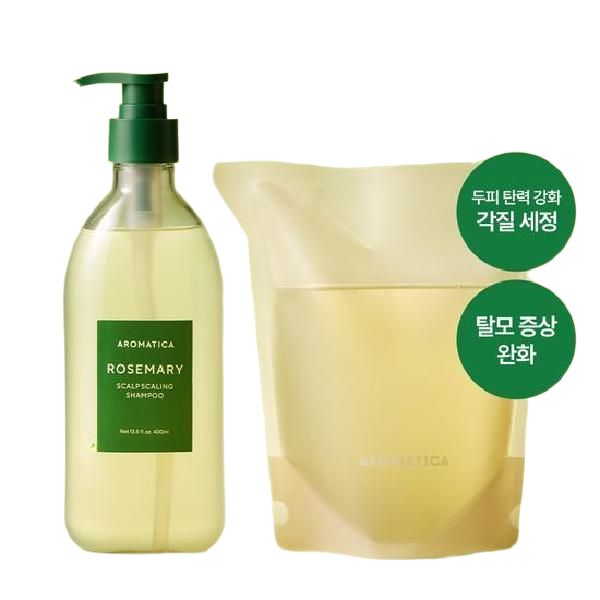 [1+1] ローズマリー スキャルプ スケーリング シャンプー 400ml
