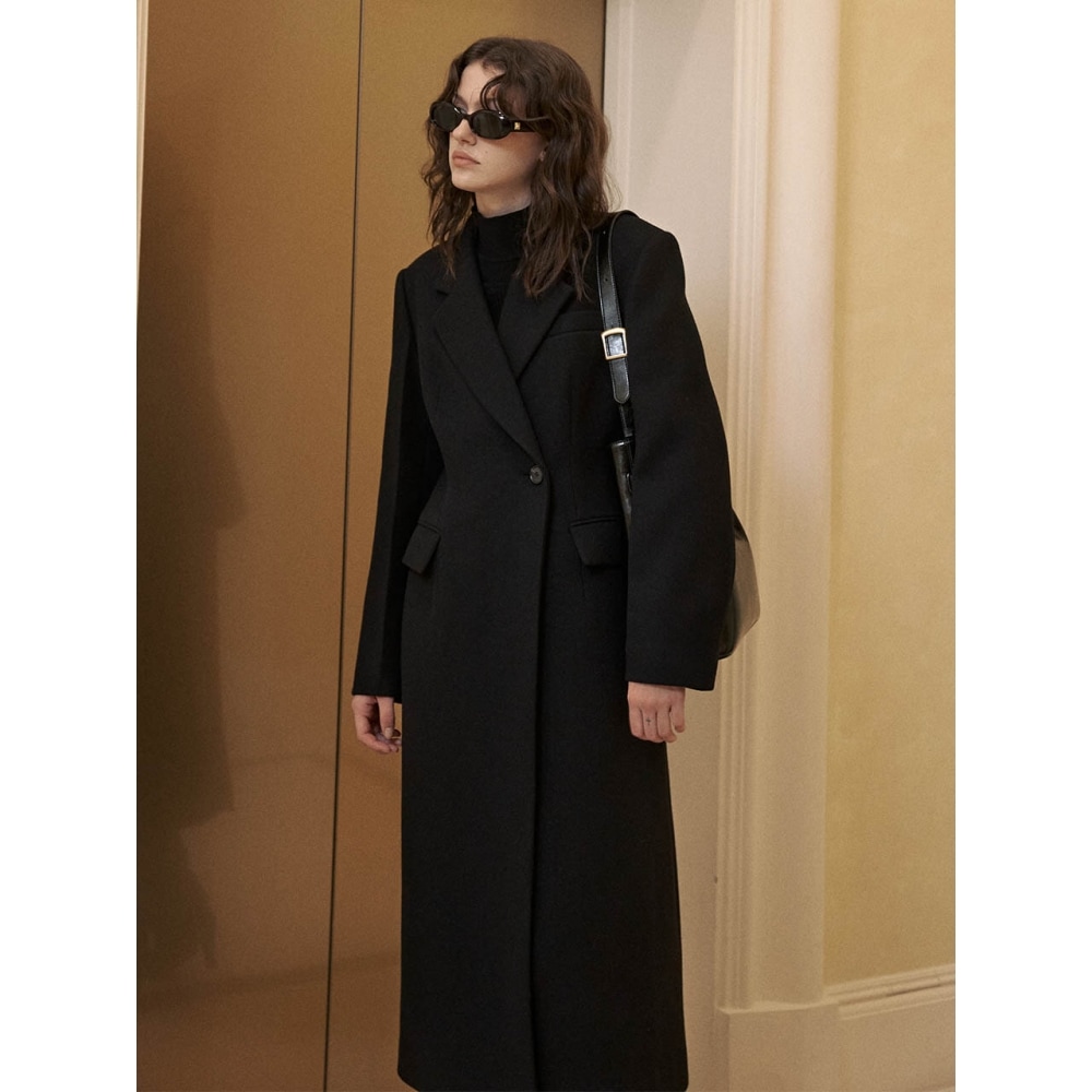 SALE【AMI】シングルブレスト長袖リブコート 3101CT009241S11.jpg