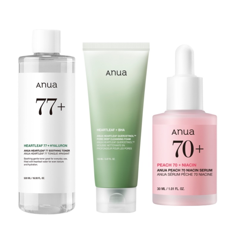 フェイスケア3点セット 洗顔フォーム 120ml 化粧水（トナー）250ml 美容液（エッセンス）30ml シートマスク 敏感肌対応 保湿ケア・肌のキメを整える さっぱりとした使用感 スキン