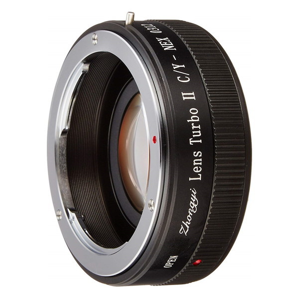 中一光学 Lens Turbo II CY-NEX [フォーカルレデューサー マウントアダプター(コンタックスヤシカマウントレンズ ソニーNEX/α.Eマウント)]