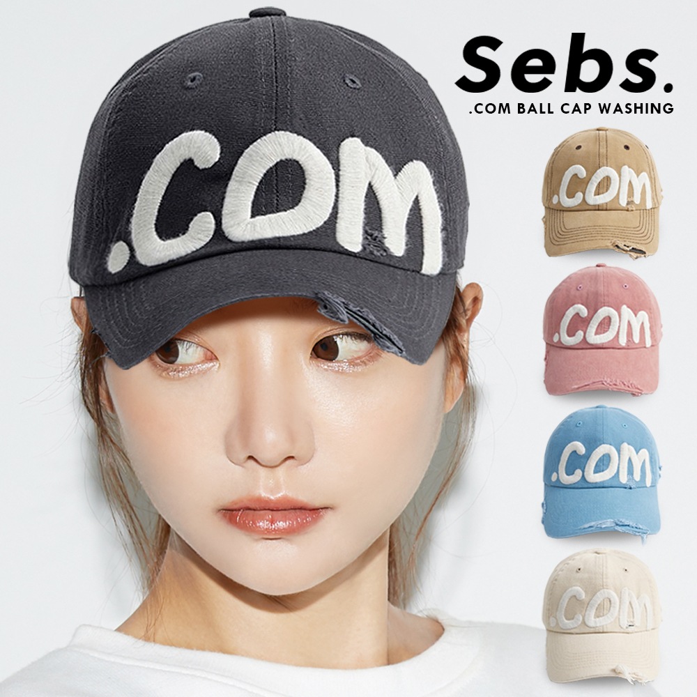 Sebs .COM BALL CAP WASHING 帽子 キャップ メンズ レディース 深め つば長 つばが長い 人気 ブランド ファッション 綿 コットン100% 7,022円