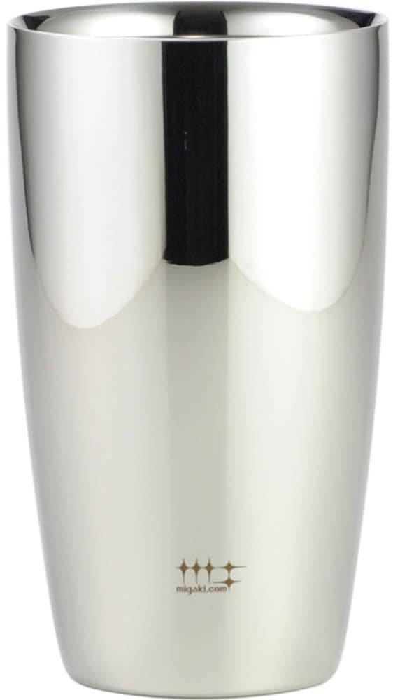 ヨシカワ(Yoshikawa) タンブラー ステンレス 二重構造 シルバー 370ml 磨き屋シンジケート YJ1191