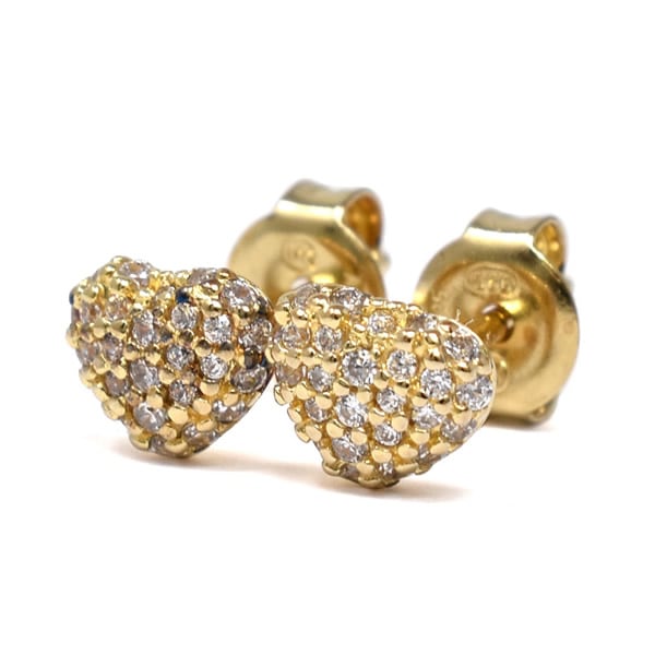 ピアス MKC1119AN710 PAVE HEART STUD レディース ゴールド 12,800円