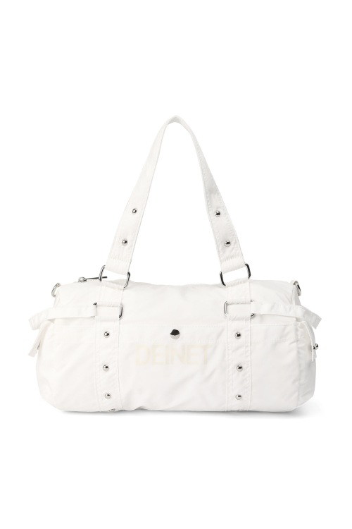 【DEINET】 LOGO DUFFLE MINI BAG IN WHITE ショルダーバッグ 正規品
