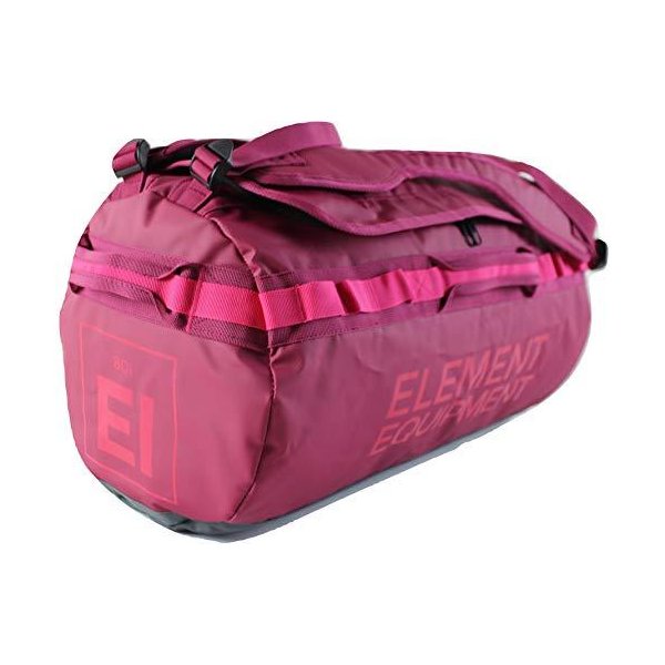Element Equipment Trailhead Duffel Bag Shoulder Straps Waterproof Beet Red Medium 並行輸入品