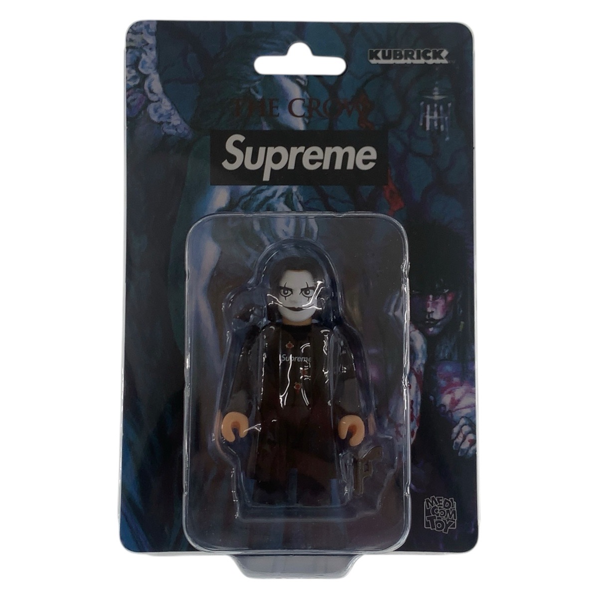 超美品 THE CROW KUBRICK ブラック 黒 プラスチック フィギュア おもちゃ 玩具 メンズ 603037