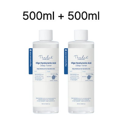 1+1 [速保湿]ザ·ラップ バイブランドゥ オリゴ ヒアルロン酸 ディープトナー 500ml+500ml