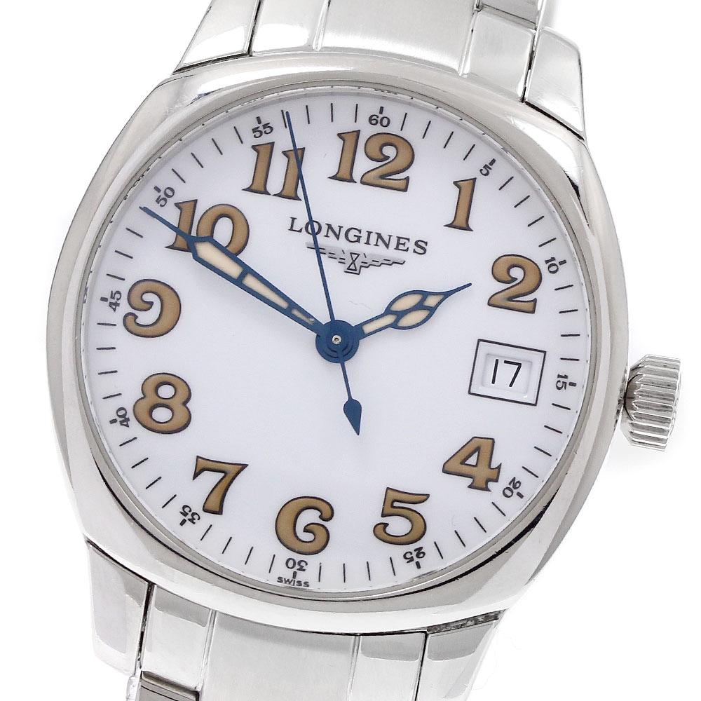 ロンジン LONGINES L2.198.4 スピリット デイト クォーツ ボーイズ _932839【中古】