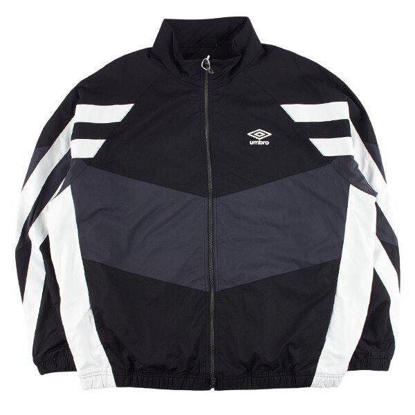 ダブルデッカー スタンネック ブルゾン ウィンドブレーカー ジャケット UQ121CJK13 BLK