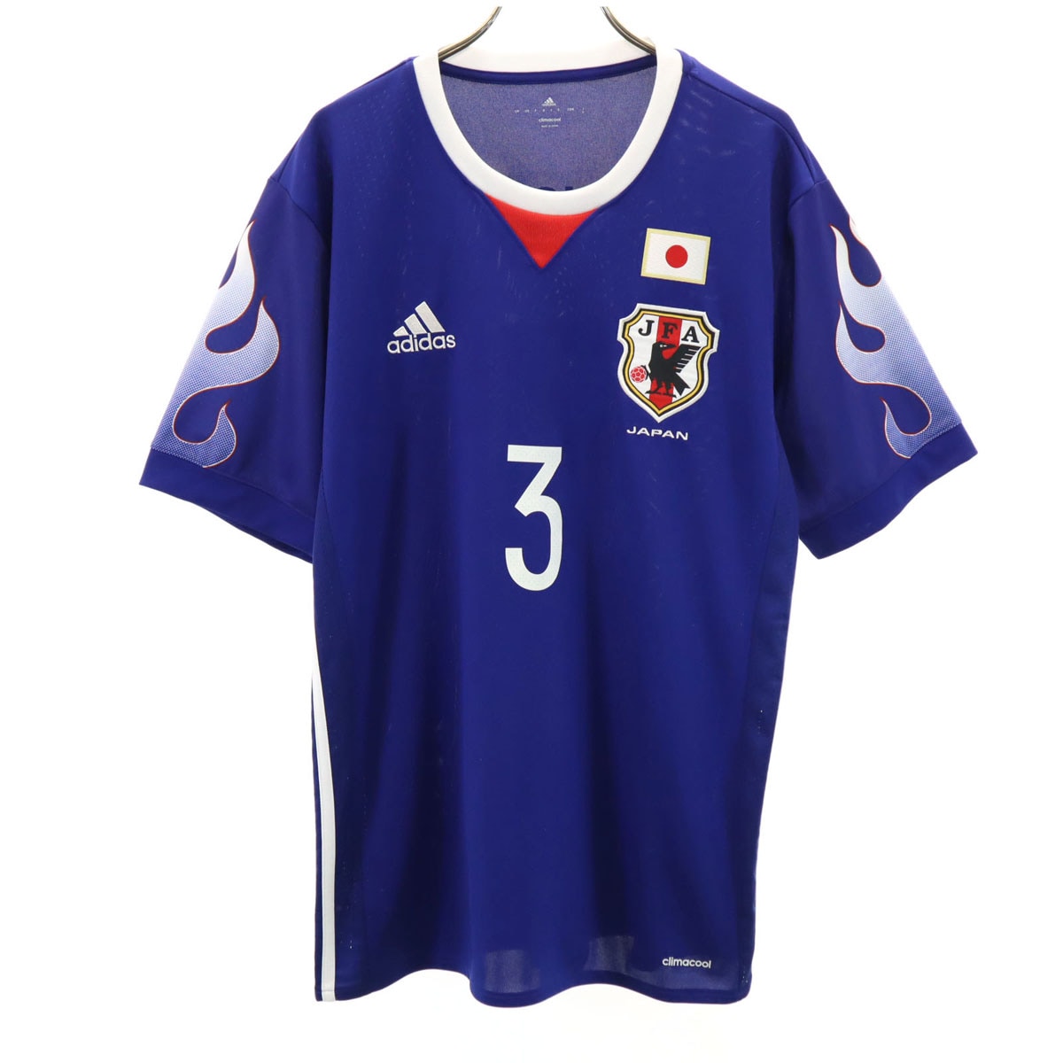JFA SHOJI 3 サッカー 半袖 レプリカ ユニフォーム O ブルー 昌子源 メンズ 古着