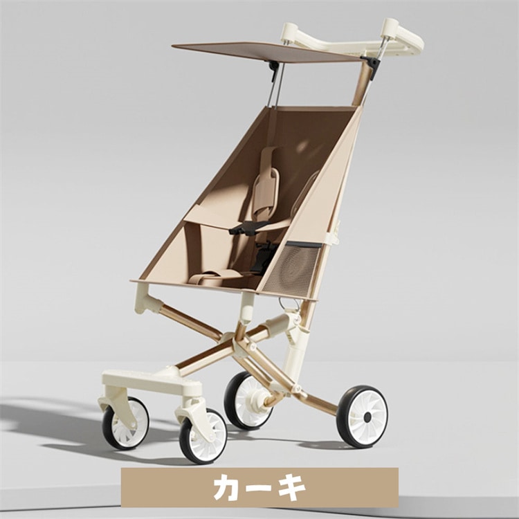INSスタイル ワンタッチ折りたたみ 軽量ベビーカー 機内持ち込み可 コンパクト設計 お散歩ラクラク
