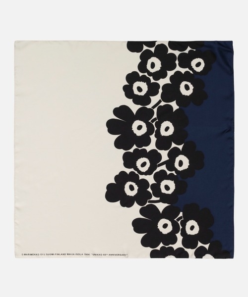 [最安値挑戦]ストール 「Unikko 60Th Anniversary」Lauhtua Unikko / silk scarf レディース メンズ