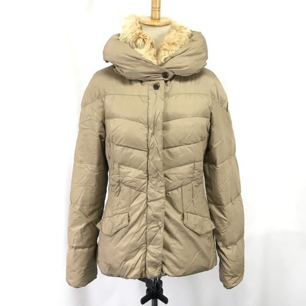 イタリア製ロイロジャース/Roy Rogersダウンジャケット/コート/アウター【42/レディースL/ベージュ/beige】Coat/Jacket/JumpercBH433