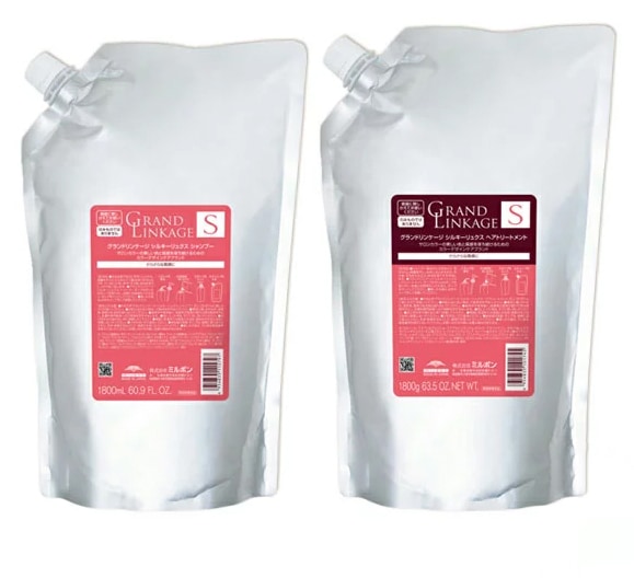 グランドリンケージ　シルキーリュクスシャンプー＆トリートメント　1.8Lパック