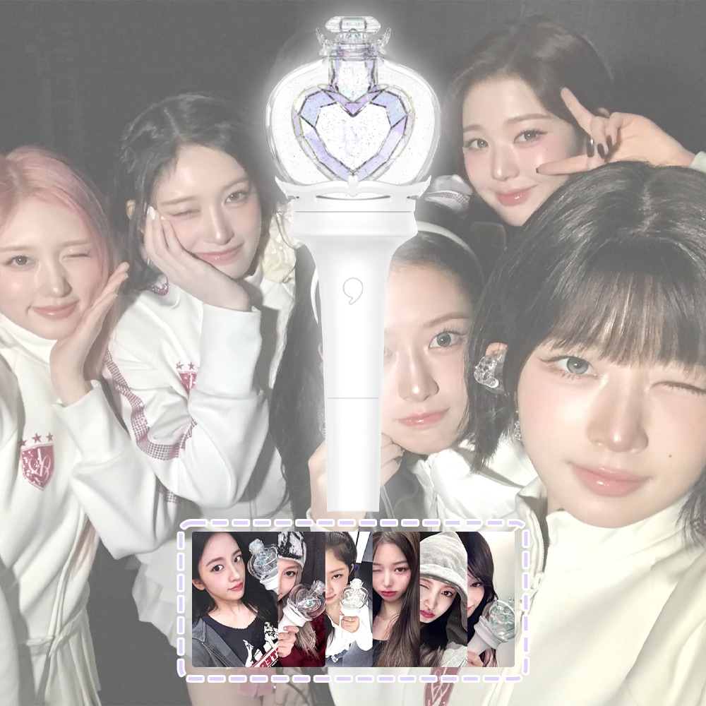 [即日発送] IVE 公式ペンライト VER 2 LIGHT STICK + STARSHIP SQUARE フォトカード1セット