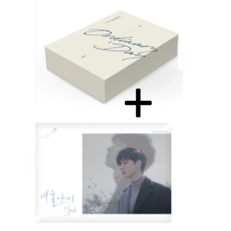 [未開封新品] [2種セット] VIXX hyuk VIXX HYUK 2021シーズングリーティングOrdinary day 1集冬蝶