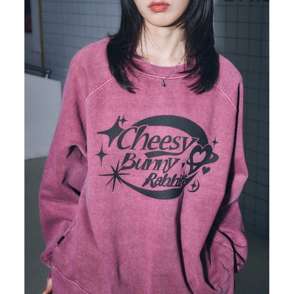 CPGN STUDIO チージーバニーラグランピグメントスウェットシャツダスティピンク