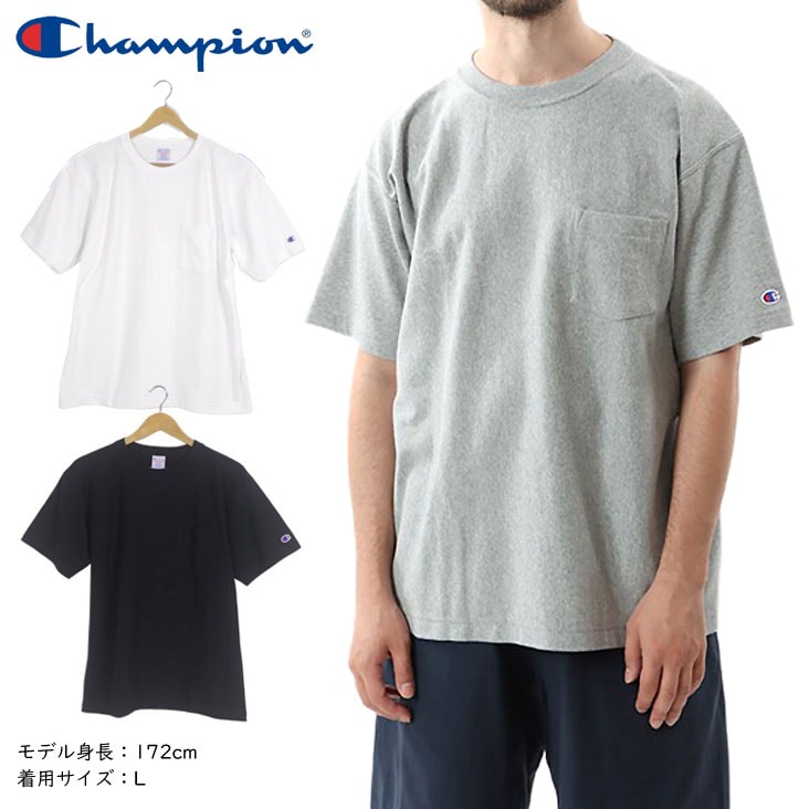 Champion チャンピオン ポケット半袖Ｔ リバースウィーブ REVERSE WEAVE 半袖Tシャツ トップス アメカジ アメリカ カジュアル カッコいい C3-P318 C3-Z319