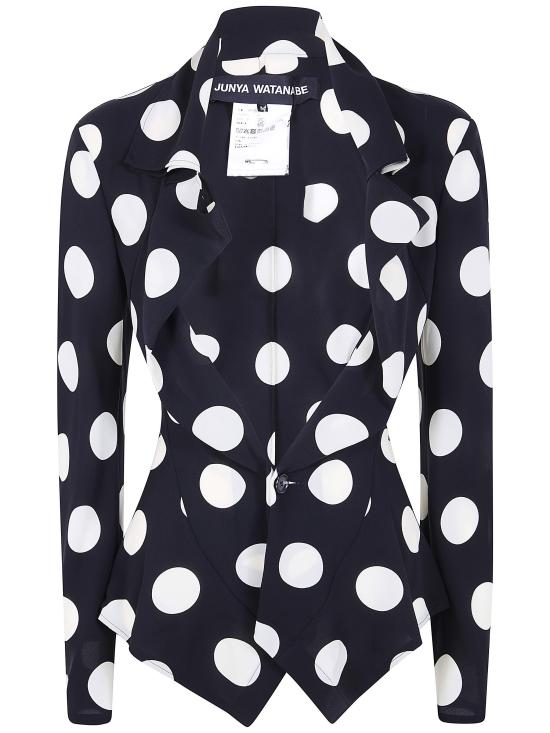 JUNYA WATANABE COMME DES GARCONS Women Suit Jackets JQ J029 BLACK OFF WHITE