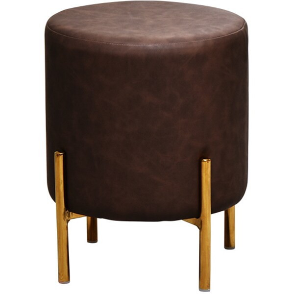 B.Bファニシング ONSU-0074COC レザー調円柱スツール ココア メーカー直送