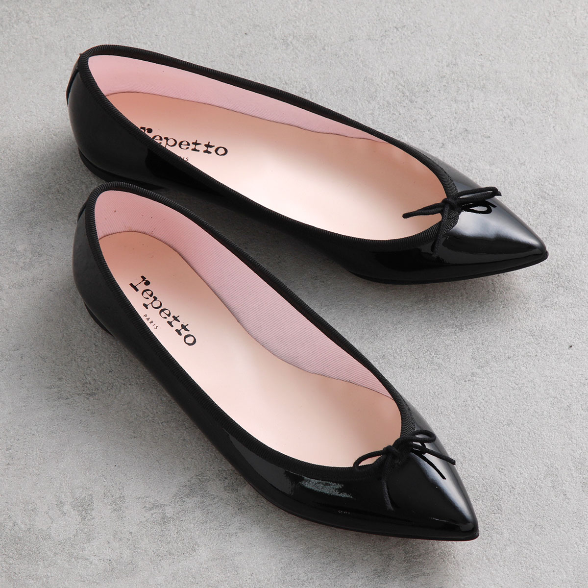 repetto レペット バレエシューズ BRIGITTE Patent leather V1556V レディース パテントレザー ポインテッドトゥ パンプス