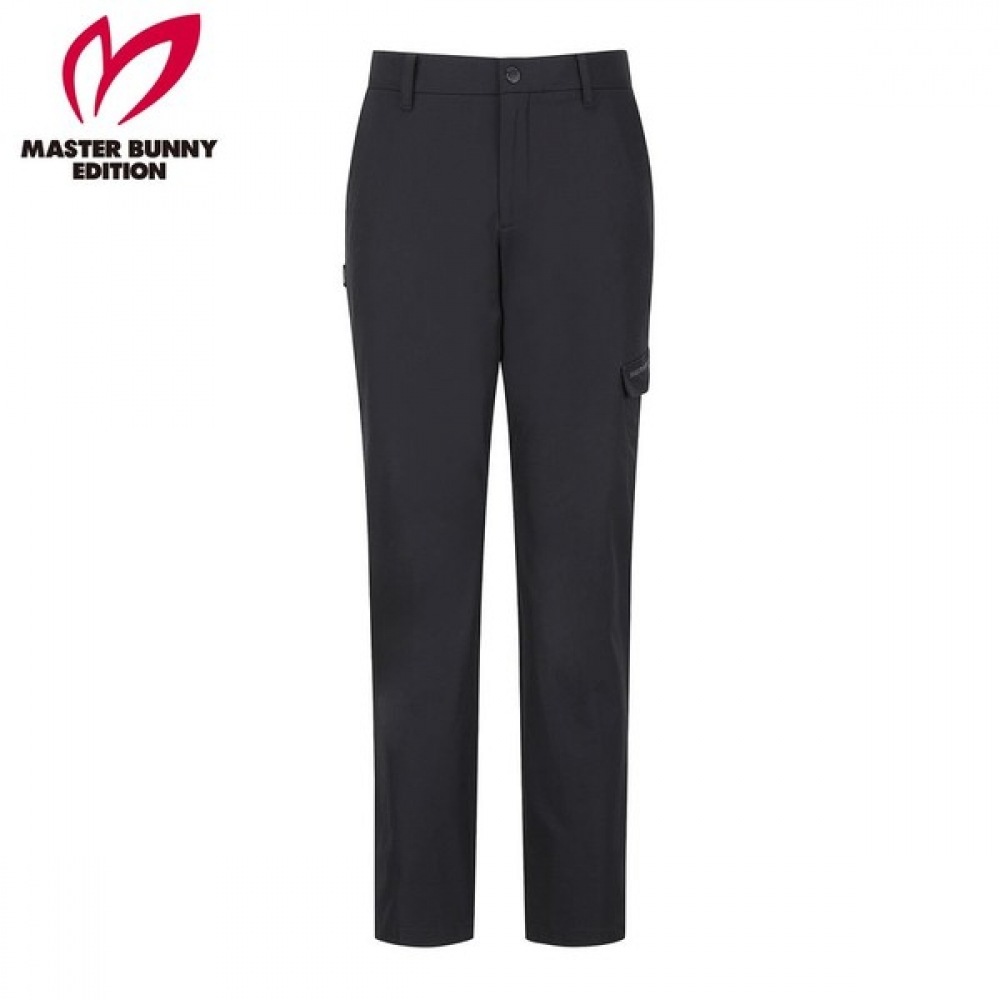 [マスターバニー] メンズロゴカーゴポケットインバンディングパンツ