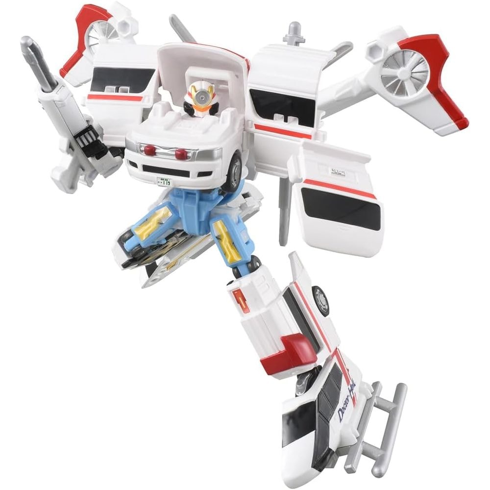 トミカ ジョブレイバー TJBDX ユナイトメディブレイバー 救急車&ドクターヘリ 合体セット ミニカー おもちゃ 3歳以上